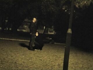 Wife offered to suck in the parking lot