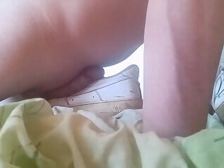 I fuck a student's AF1 at my house