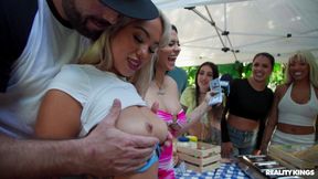 Lewd tart emotional X-rated video