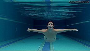 Lady Dee In Cute Shy Czech Teen Swimming