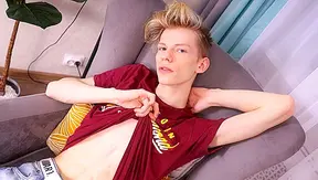 Alex Powelly Seduces You With Slow Self-Pleasure In Leather Chair – BoyFun 18+