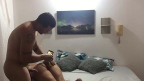 My girlfriend asks me to fill her ass with milk