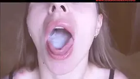 Amateur Girl Quick Swallow Cum