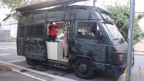 imagine fucking grandmother in an old mobile home in the middle of the city.