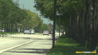 Hot Young Chick Callie Calypso Sucks and Fucks a Big Dick