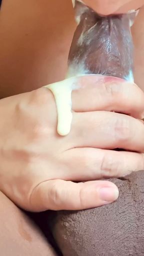 Thirsty Stepmom Blowjob Sucking Stepson Big Cock Gave Him Best Deep Throat He Cum In Mouth While Sucking Tongue Blowjob   Clip 1
