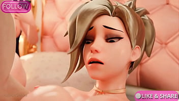Beautiful Blonde Japanese Teen with Huge Boobs gets Fucked in her pussy and ass by a monster cock