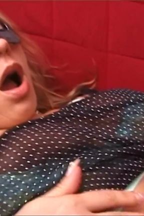 Beautiful Busty MILF with Hairy Pussy Fucked by a Big Cumming Cock