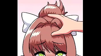 Monika Blowjob (by Dynamo-X)