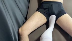 Naughty Nurse Delivers a Sensational Foot Experience in Stockings!