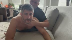 TxBoy's Post-trip Bare a Bottom Spanking