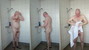 erotisches duschen in birkenstocks