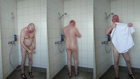 erotisches duschen in birkenstocks