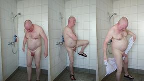 erotisches duschen in birkenstocks