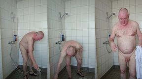 erotisches duschen in birkenstocks