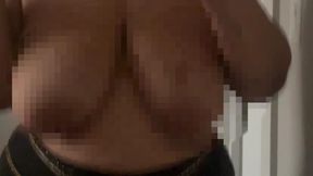 Censored titty bounce