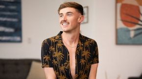 Handsome mustachioed dude is more about making love than fucking