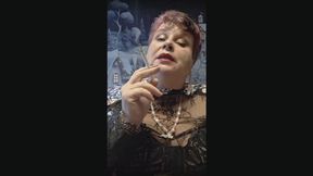 The Mature Lady L, BBW, Smoking Goddess, presents the remastered version of “Relaxing, watch Me smoke and stroke for Me” mental female domination “smoke and stroke puppet” conditioning video session.