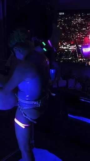 Glow in the Dark Nye Anal Pegging