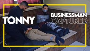 Tonny Businessman in Tape Bondage! (1080p) Gay Bondage - Gay Domination - Roleplay - Tape Bondage - BDSM