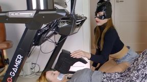 Boots And Stocks At The Office Of Catwoman Olena - Russian Language - Part 2