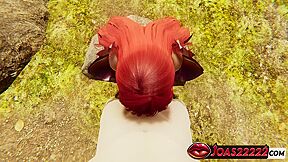 Car Toon In Gravelyn Rule34 3d Hentai Animation In Village Pov No Hands Blowjob, Wall Irrumatio & Deepthroat Facial Cumshot!