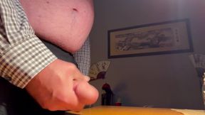 Playing with My Cock at My Desk Again