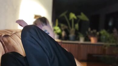 Late night fuck - Huge load on her asshole