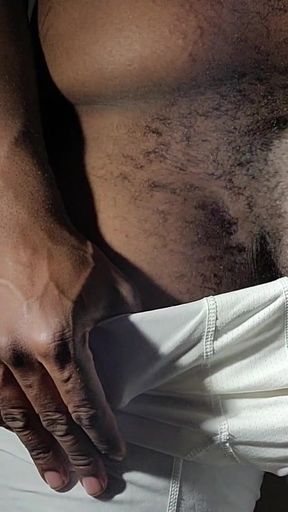 Unforgettable moment from "Daddy Teases And Shows Off His Amazing Soft BBC All Up In Your Face"