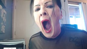 Big Open Wide Yawns Getting Ready