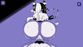 Fuck the Cow Girl with her Sweet Pussy