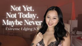Not Yet, Not Today, Maybe Never: Extreme Edging JOI - Hosted by ObeyEnvyNow | Tease and Denial, Mind Fuck, Orgasm Control, Female Domination, FemDom, Goon, Verbal Humiliation, FemDom POV, Asian