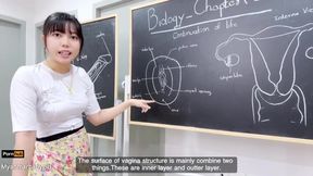 Busted Sketching Teacher's Hairy Dripping Cunt Creampied Destroyed