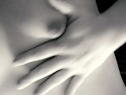Trans girl fucks ass with dildo