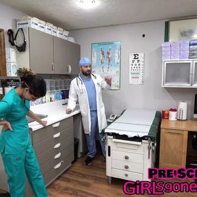 You Undergo &quot;The Procedure&quot; At Doctor Tampa &amp; Nurse Aria Nicoles Gloved Hands