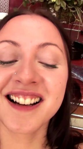 Teen lesbians smoke before they engage in pussy licking and anal play with sex toys   Clip 3