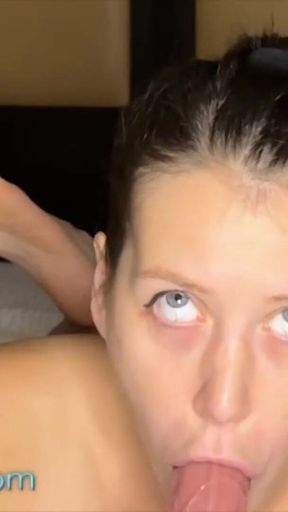 Sloppy Naked POV Blowjob