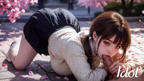 sexy korean girl gets fucked before the graduation ceremony [ai]