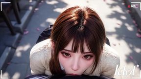 sexy korean girl gets fucked before the graduation ceremony [ai]