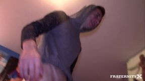 Smooth beta bitch likes getting dicked down when pledges run dry