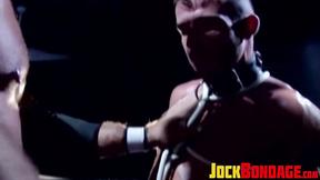 ”Tatted wrestler tied up & dominated by his opponent”