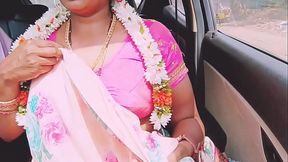 Desi car sex. Indian beautiful saree housewife cheating husband and try to fucking boyfriend. Telugu dirty talks.