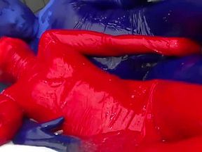 Miraidouga - Slimy Lotion Zentai Sex