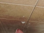 Failed edging turns into rope of cum