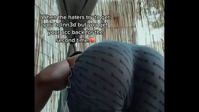 Andre Chaves shows off some ass