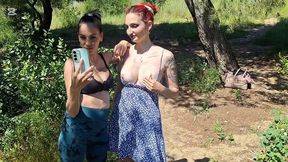 chapter 11, vampire and her friend victoria arias, looking for turnips in the field.