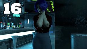 Stranded In Space #16 - Sasha flashing her big tits