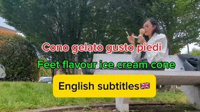 Cono gelato gusto piedi
Feet flavour ice cream cone (English subtitles)🇬🇧