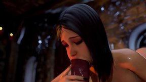 Una bruja con su demonio futa parte 2 (omitome)