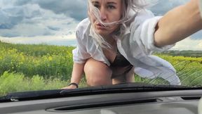 Squirting Showdown: a Kinky Car Washing Adventure
